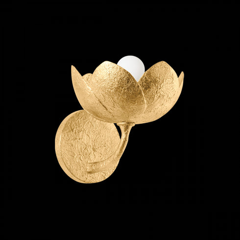 Troy Arcata Wall Sconce in Gesso White Finish Model: B2008-GSW