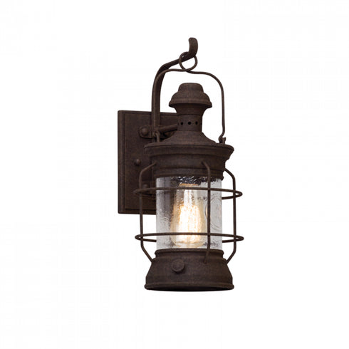 Troy Atkins 1 Light Wall Lantern Small Model: B5051-HBZ