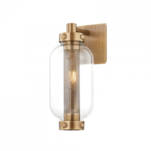 Troy Atwater 1 Light Exterior Wall Sconce Model: B7034-PBR