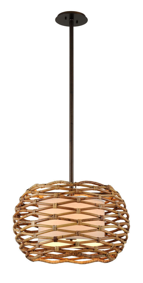 Troy Balboa Chandelier Model: F6747-TBZ