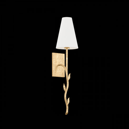 Troy Barnaby Chandelier in Vintage Gold Leaf Finish Model: F1060-VGL