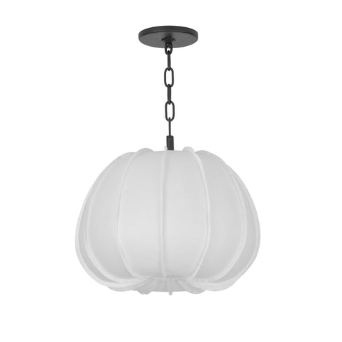 Troy Bayu Pendant in Forged Iron Finish Model: F2616-FOR