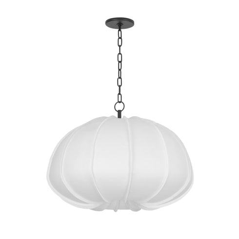 Troy Bayu Pendant in Forged Iron Finish Model: F2626-FOR