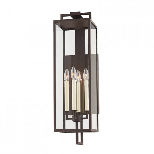 Troy Beckham Exterior Wall Sconce Model: B6383-TBZ