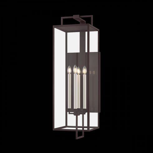 Troy Beckham Wall Sconce in Forged Iron Finish Model: B6340-FOR