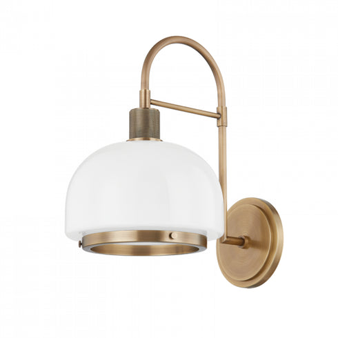 Troy Bradbury 1 Light Wall Sconce Model: B4115-PBR