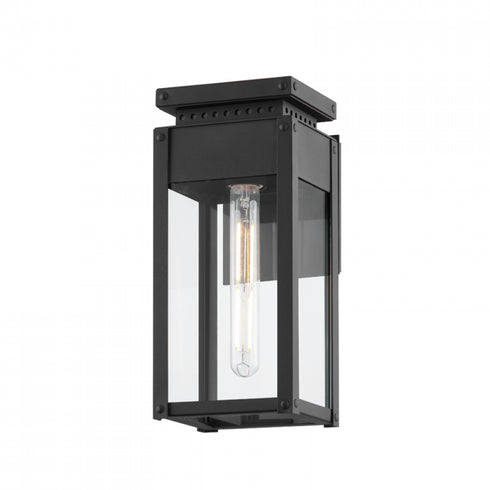 Troy Braydan 1 Light Exterior Wall Sconce Model: B8513-TBK