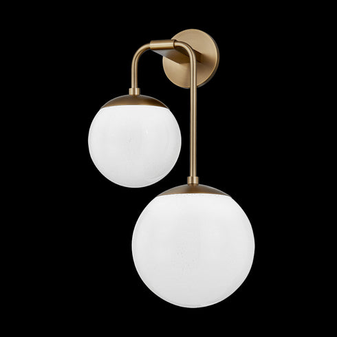 Troy Brogan Wall Sconce in Patina Brass Finish Model: B1122-PBR