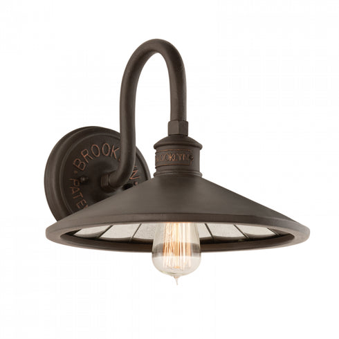 Troy Brooklyn 1 Light Wall Sconce Model: B3142-HBZ