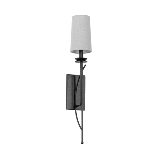 Troy Calder Wall Sconce in Forged Iron Finish Model: B1228-FOR