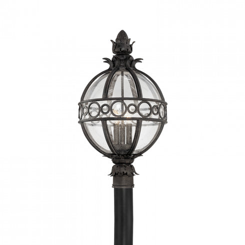 Troy Campanile 3 Light Exterior Post Lantern Large Model: P5006-FRN