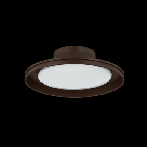 Troy CANNES Exterior Flush Mount in Bronze Finish Model: C3115-BRZ