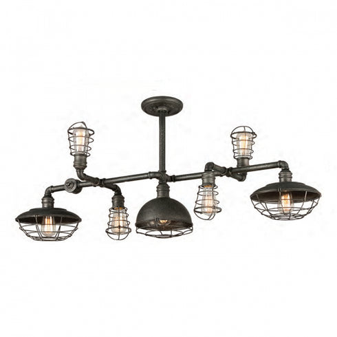 Troy Conduit Linear in Aged Pewter Finish Model: F3819-APW