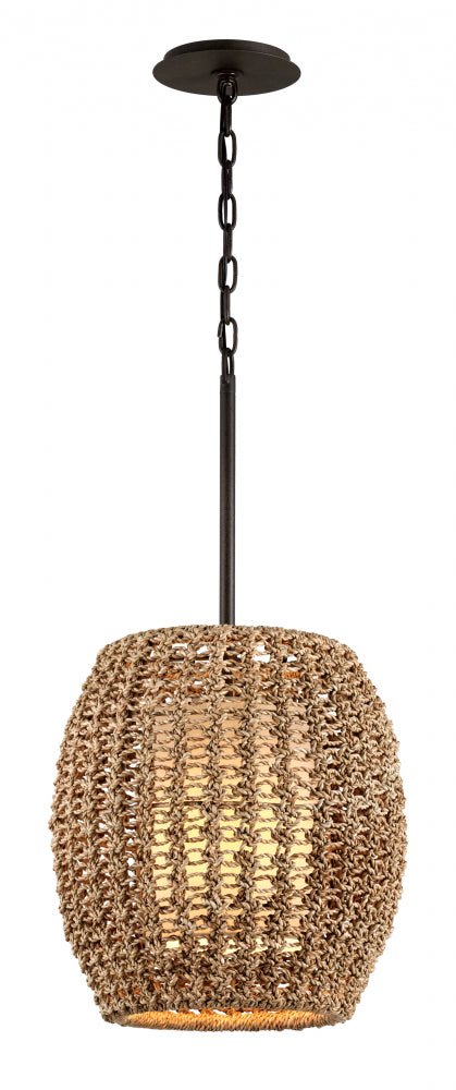 Troy Conga Pendant in Bronze Finish Model: F6754-BRZ