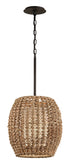 Troy Conga Pendant in Bronze Finish Model: F6754-BRZ