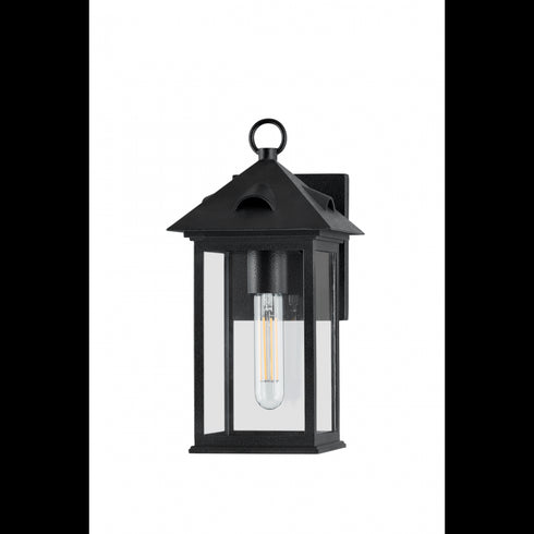 Troy CORNING Exterior Wall Sconce in Forged Iron Finish Model: B4913-FOR
