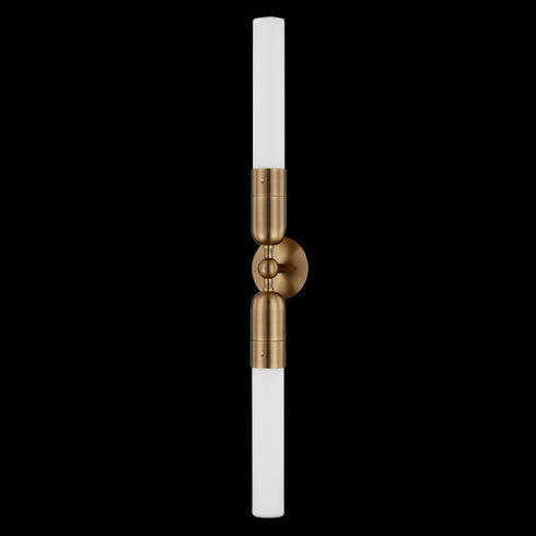 Troy Darby Wall Sconce in Patina Brass Finish Model: B1421-PBR