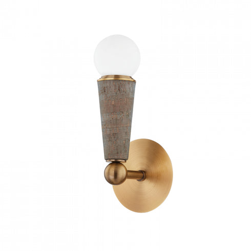 Troy Dax 1 Light Wall Sconce Model: B1612-PBR