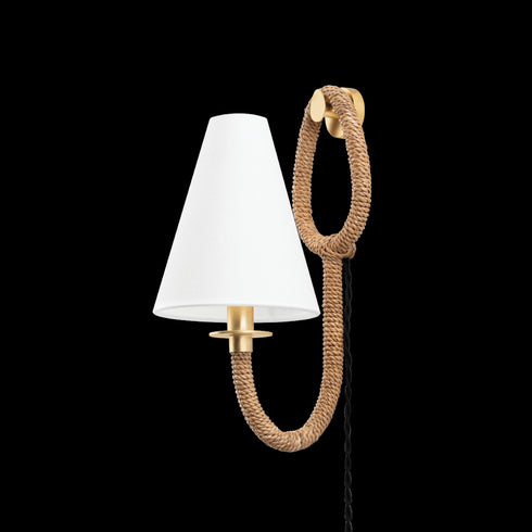 Troy Deaver 1 Light Portable Sconce Model: PTL1215-VGL