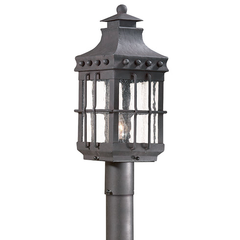 Troy Dover Post in Textured Black Finish Model: P8972-TBK
