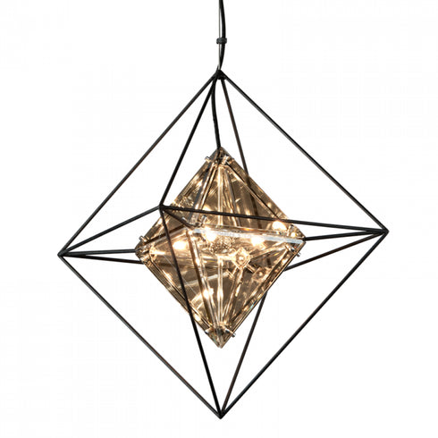 Troy Epic 4 Light Pendant Small Model: F5325-TRN