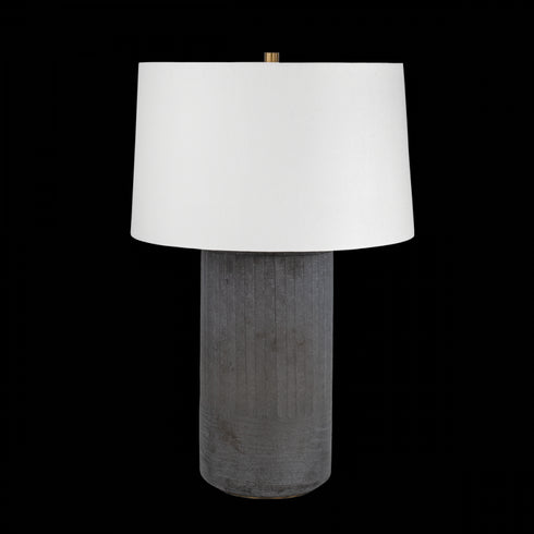 Troy Greyson Table Lamp in Patina Brass Finish Model: PTL4429-PBR