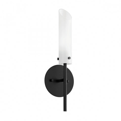 Troy High Line Wall Sconce in Soft Off Black Finish Model: B7221-SFB