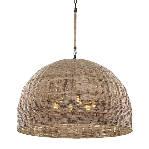 Troy Huxley Chandelier in Textured Bronze Finish Model: F6906-TBZ