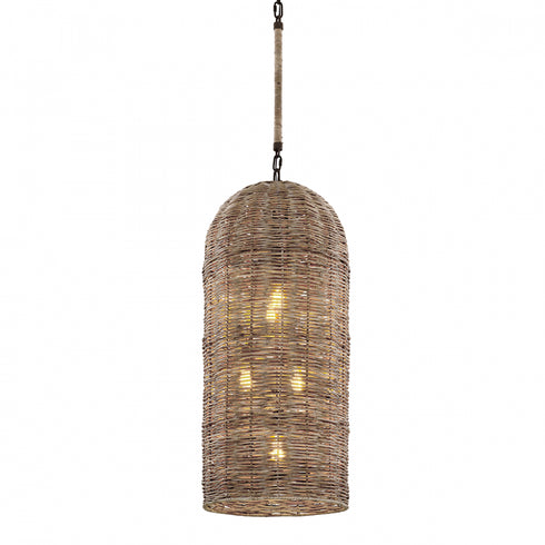 Troy Huxley Pendant in Textured Bronze Finish Model: F6907-TBZ