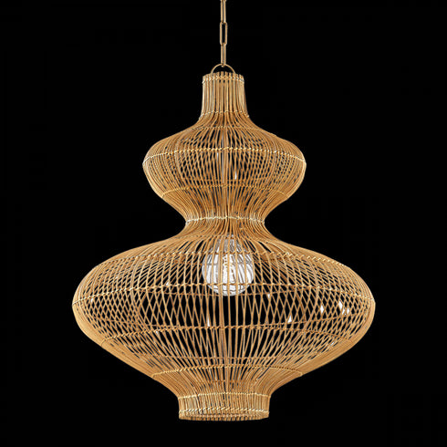 Troy Irvine Pendant in Patina Brass Finish Model: F3828-PBR