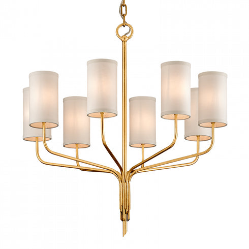 Troy Juniper 8 Light Chandelier Model: F6168-GL