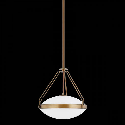 Troy Kade Pendant in Patina Brass Finish Model: F4521-PBR