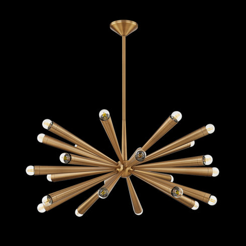 Troy Keanu 24 Light Chandelier Model: F1040-PBR