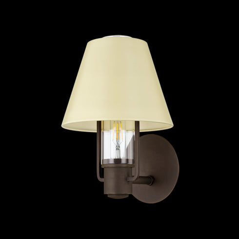 Troy Kindle 1 Light Wall Sconce Model: B1613-PBR/SSD
