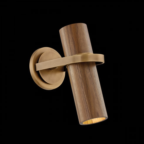 Troy Lennox Wall Sconce in Patina Brass Finish Model: B3011-PBR