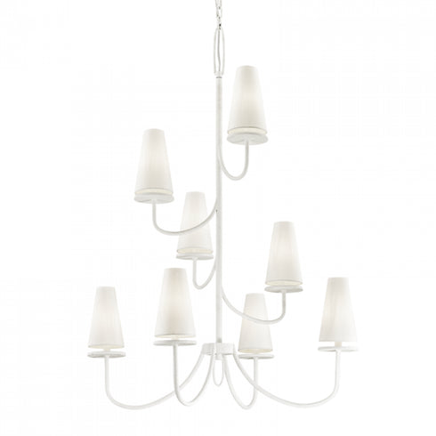 Troy Marcel 8 Light Chandelier Model: F6288-GSW