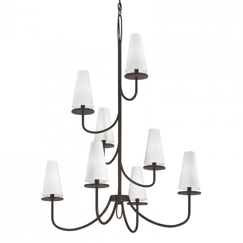 Troy Marcel 8 Light Chandelier Model: F6298-TBZ