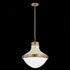 Troy Maxton Pendant in Patina Brass and Soft Sand Finish Model: F3117-PBR/SSD