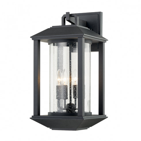Troy Mccarthy Wall Sconce in Forged Iron Finish Model: B7283-FOR