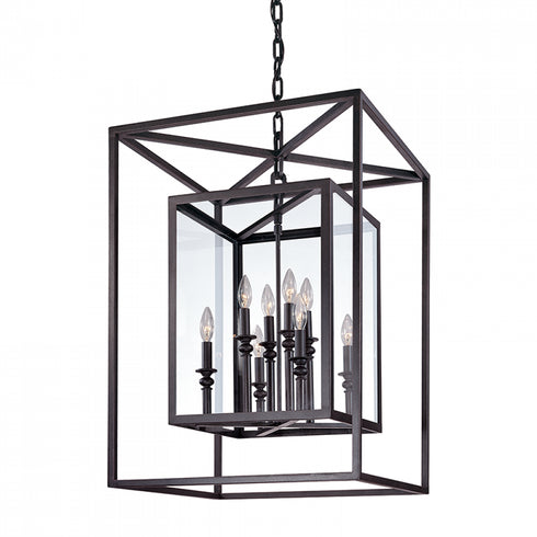 Troy Morgan Lantern in Morgan Bronze Finish Model: F9998-MB