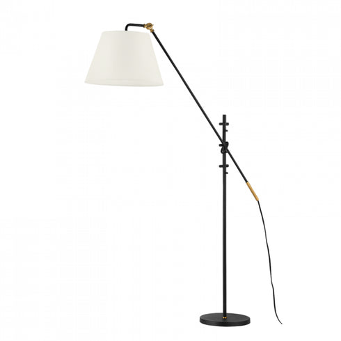 Troy Navin 1 Light Floor Lamp Model: PFL2678-PBR/TBK