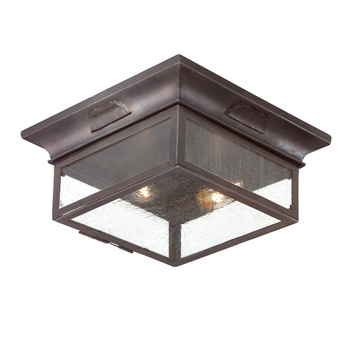 Troy Newton Flush Mount in Soft Off Black Finish Model: C9000-SFB