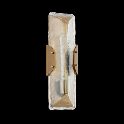 Troy Nordic Wall Sconce in Patina Brass Finish Model: B1517-PBR