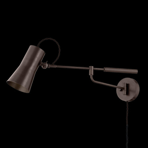 Troy Novel 1 Light Wall Sconce Model: PTL1308-PBR