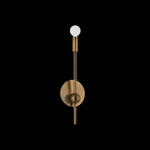 Troy Obie Wall Sconce in Patina Brass/Bronze Finish Model: B3018-PBR/BRZ