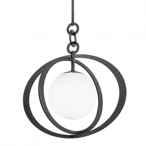 Troy Olancha 1 Light Pendant Model: F7932-BI
