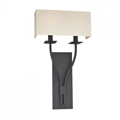 Troy Palladium 2 Light Wall Sconce Model: B2462-TBK
