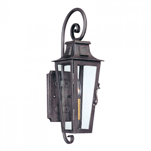 Troy Parisian Square Wall Sconce in Aged Pewter Finish Model: B2961-APW
