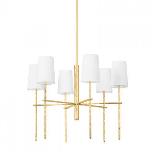 Troy River Six Light Chandelier Model: F8828-VGL
