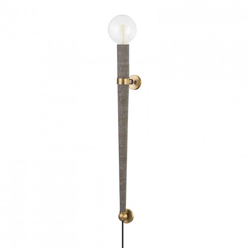 Troy Rufus 1 Light Wall Sconce Model: B6036-PBR